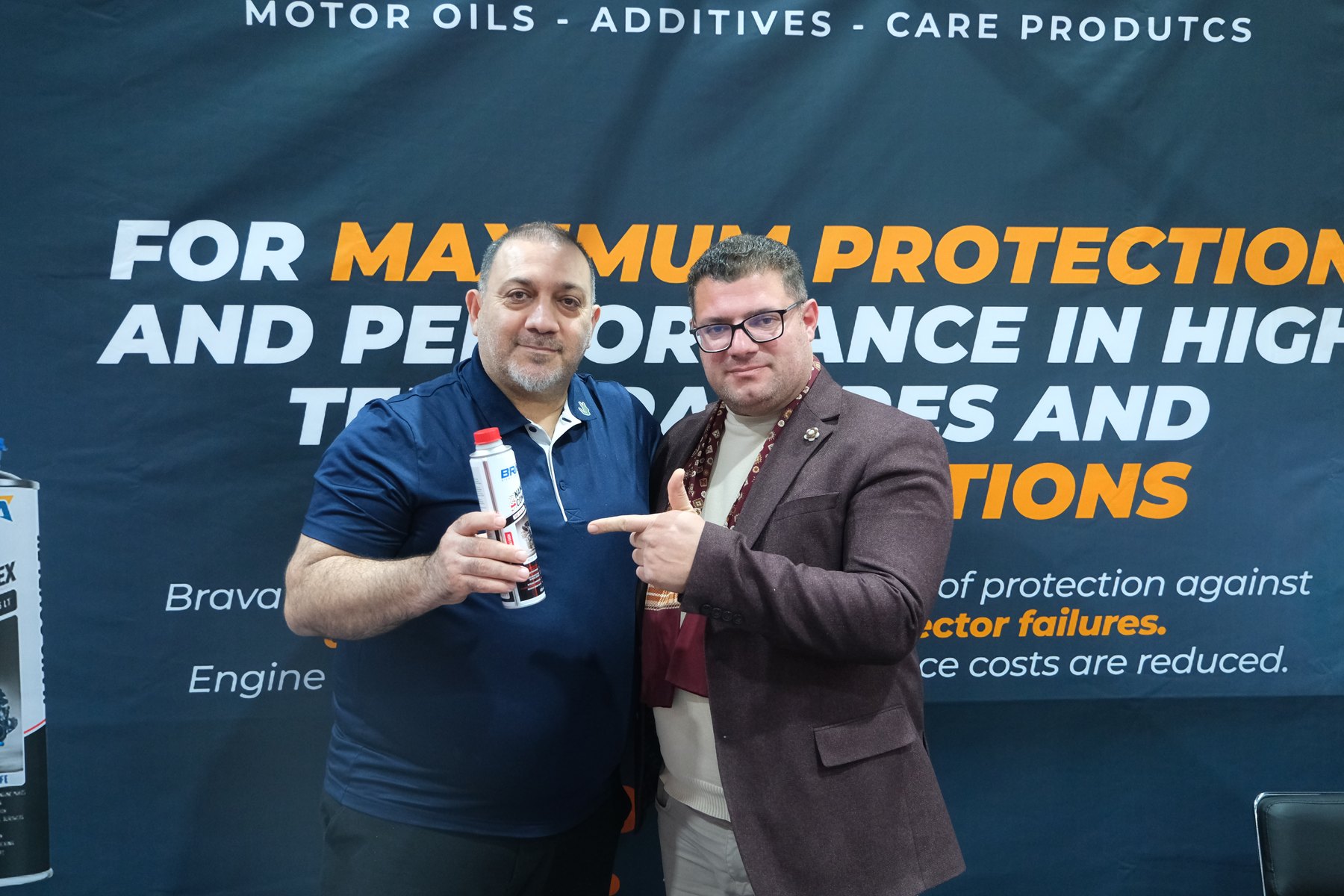 Brava stand at the Erbil Autoshow